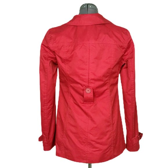 # LOFT Ann Taylor  Button Up Jacket Coat SZ 0 - Picture 4 of 8